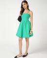 Shop Women's Blarney Green Short Dress-Full