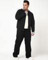 Shop Men's Black Plus Size Airport Hoodie