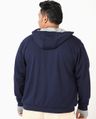 Shop Men's Navy Plus Size Airport Hoodie