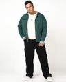 Shop Men's Green Plus Size Airport Hoodie