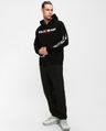 Shop Men's Jet Black Race Ready Graphic Printed Hoodies-Full