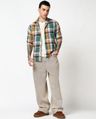 Shop Men's Multicolor Checked Shirts-Full