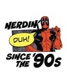 Shop 90s Deadpool Half Sleeve T-Shirt (DPL)