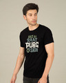 Shop Aaj Ki Raat Half Sleeve T-Shirt-Design