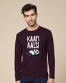 Shop Aalsi Panda Full Sleeve T-Shirt-Front