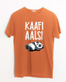 Shop Aalsi Panda Half Sleeve T-Shirt-Front