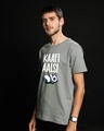 Shop Aalsi Panda Half Sleeve T-Shirt Meteor Grey-Design