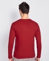 Shop Aap Rehne Dijiye Full Sleeve T-Shirt Bold Red-Design
