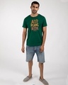 Shop Aap Rehne Dijiye Half Sleeve T-Shirt Dark Forest Green-Full