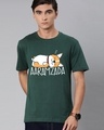 Shop Aaramzada Half Sleeve T-shirt For Men's-Front