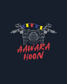 Shop Aawara Hoon Crewneck Varsity Rib H/S T-Shirt Multicolor-Full