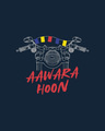 Shop Aawara Hoon Full Sleeve T-Shirt Navy Blue-Full