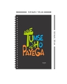 Shop Abe Tumse Ghanta Ho Payega Designer Notebook (Soft Cover, A5 Size, 160 Pages, Ruled Pages)-Full