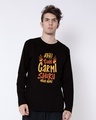 Shop Abhi Toh Garmi Full Sleeve T-Shirt-Front