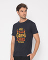 Shop Abhi Toh Garmi Half Sleeve T-Shirt-Design