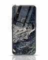 Shop Abstract Glitter Vivo V15 Glass Mobile Cover-Front