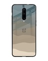 Shop Abstract Mountain Pattern Premium Glass Case for OnePlus 7 Pro (Shock Proof, Scratch Resistant)-Front