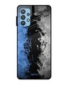 Shop Abstract Printed Premium Glass Cover For  A52(Impact Resistant, Matte Finish)-Front