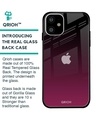 Shop Abstract Printed Premium Glass Cover for iPhone 11 (Shock Proof, Lightweight)-Back