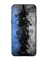 Shop Abstract Printed Premium Glass Cover For OnePlus 6T (Impact Resistant, Matte Finish)-Front