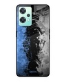 Shop Abstract Printed Premium Glass Cover For OnePlus Nord CE 2 Lite 5G (Impact Resistant, Matte Finish)-Front