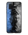 Shop Abstract Printed Premium Glass Cover For Samsung Galaxy Note 10 lite (Impact Resistant)-Front