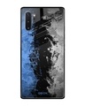 Shop Abstract Printed Premium Glass Cover For Samsung Galaxy Note 10 Plus (Impact Resistant)-Front