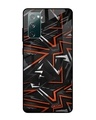 Shop Abstract Printed Premium Glass Cover For Samsung Galaxy S20 FE (Impact Resistant)-Front