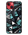 Shop Abstract Seamless Premium Printed Glass Cover for Apple iPhone 14 (Shock Proof, Scratch Resistant)-Front