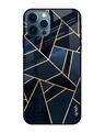 Shop Iphone 12 Pro Max Abstract Tiles Glass Case-Front