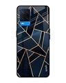 Shop Abstract Tiles Printed Premium Glass Cover for Oppo A54 (Shock Proof, Lightweight)-Front