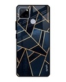 Shop Abstract Tiles Printed Premium Glass Cover for Realme C12 (Shock Proof, Lightweight)-Front