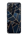 Shop Abstract Tiles Printed Premium Glass Cover for Redmi Note 11 (Shock Proof, Lightweight)-Front