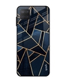 Shop Abstract Tiles Printed Premium Glass Cover for Samsung Galaxy M12 (Shock Proof, Light Weight)-Front