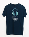 Shop Addict Music Half Sleeve T-Shirt-Front