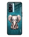 Shop Adorable Baby Elephant Printed Premium Glass Case For OnePlus Nord N20 SE-Front