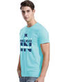 Shop Believe in Yourself Printed Blue T-shirt for Men's-Design