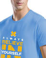Shop Believe In Yourself Printed T-shirt For Men's-Full