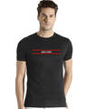 Shop Graphic Black Printed T-shirt For Men's-Front