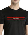 Shop Graphic Black Printed T-shirt For Men's-Full