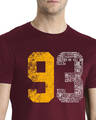 Shop Men's 93 Number Printed Cotton T-shirt-Full