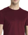 Shop Men's Maroon T-shirt-Full