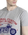 Shop Men's Custom Biker Rider Printed Cotton T-shirt-Design