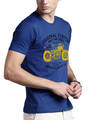 Shop Men's Custom Biker Rider Printed Cotton T-shirt-Full