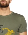 Shop Men's Green Regular Fit T-shirt-Design