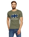 Shop Men's Green Regular Fit T-shirt-Front
