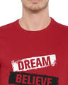 Shop Men's Red Regular Fit T-shirt-Design