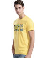 Shop Naver Give Up Design Printed T-shirt for Men's-Design