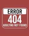 Shop Adulting Error 404 Fleece Hoodie