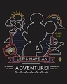 Shop Adventure Mickey Full Sleeve T-Shirt (DL) Black-Full